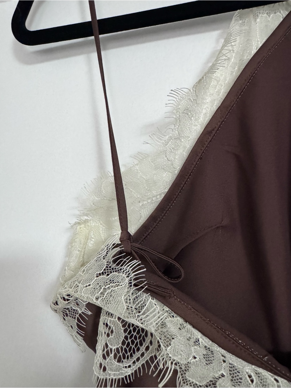 RMN Studio Satin Lace Slip Dress- new! - Picture 6 of 9